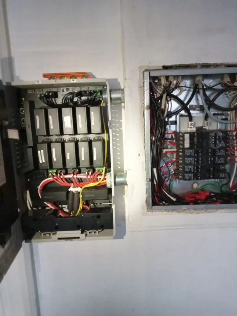 Electrical panel upgrade completed for Indoor Lighting Installation in Wallace
